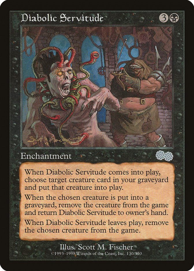 Diabolic Servitude [Urza's Saga] | Gaming Infinity