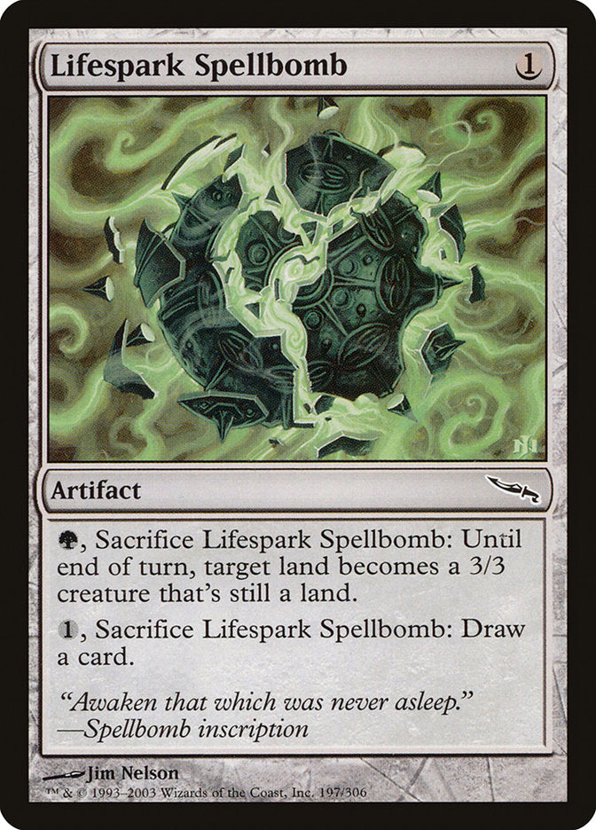 Lifespark Spellbomb [Mirrodin] | Gaming Infinity