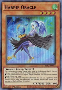 Harpie Oracle (Purple) [LDS2-EN077] Ultra Rare | Gaming Infinity