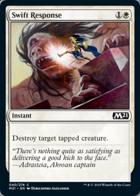 Swift Response [Core Set 2021] | Gaming Infinity