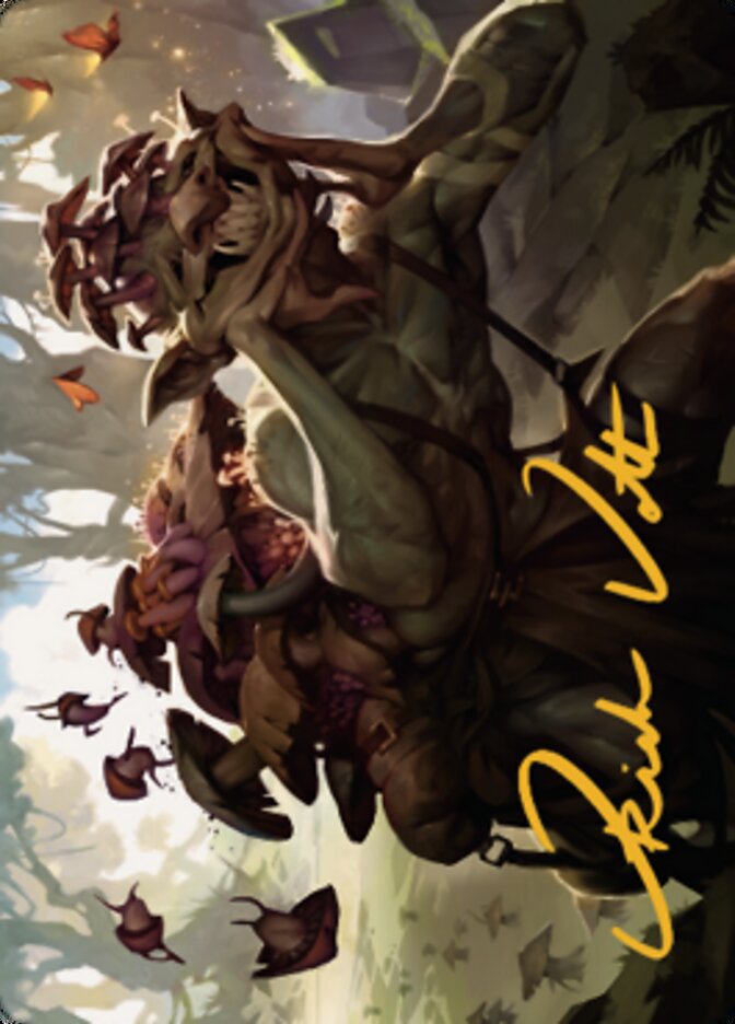 Sprouting Goblin Art Card (Gold-Stamped Signature) [Dominaria United Art Series] | Gaming Infinity