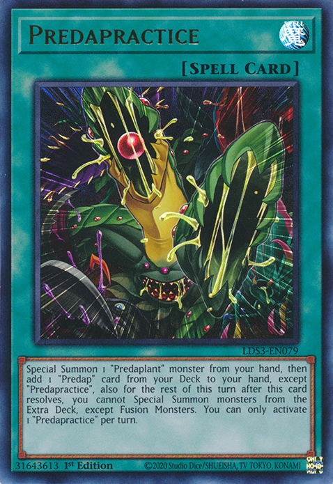 Predapractice [LDS3-EN079] Ultra Rare | Gaming Infinity