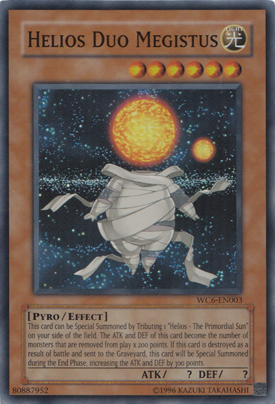 Helios Duo Megistus [WC6-EN003] Super Rare | Gaming Infinity