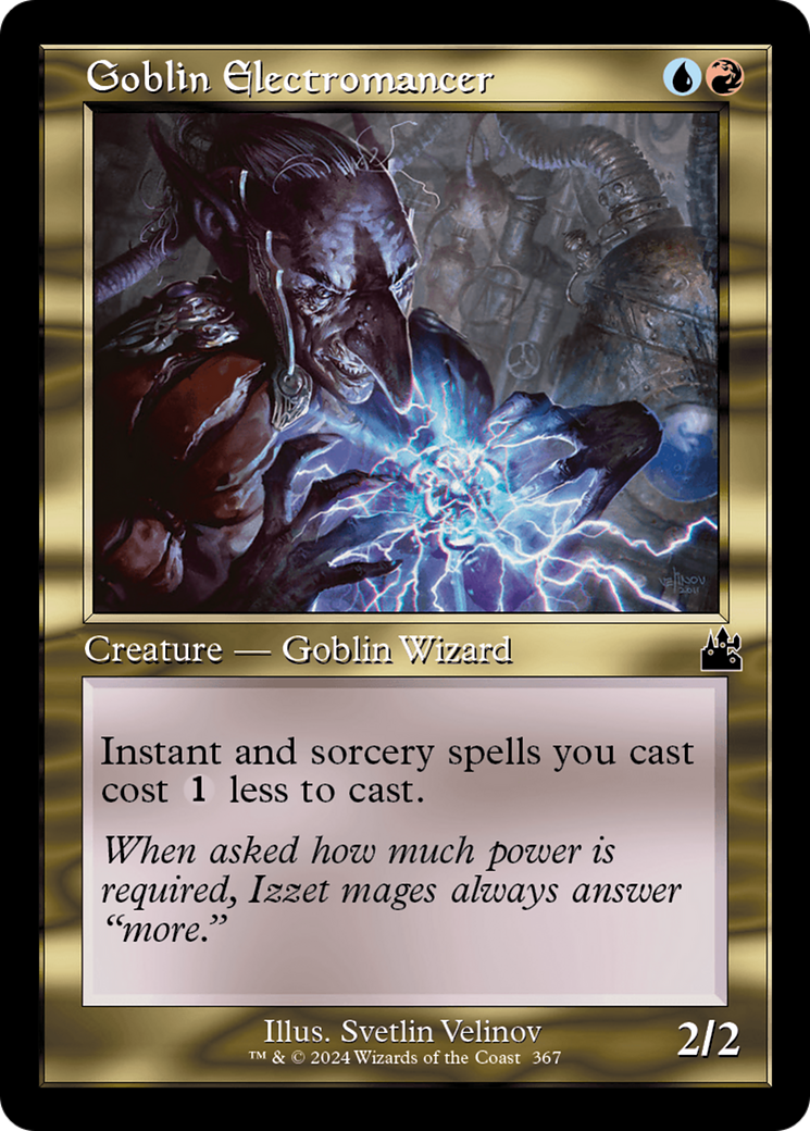 Goblin Electromancer (Retro Frame) [Ravnica Remastered] | Gaming Infinity