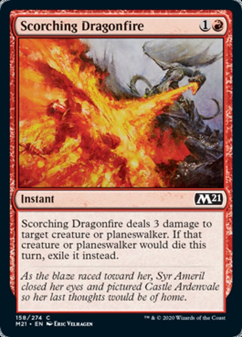 Scorching Dragonfire [Core Set 2021] | Gaming Infinity