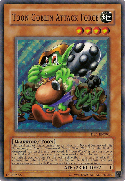 Toon Goblin Attack Force [DL7-EN001] Super Rare | Gaming Infinity