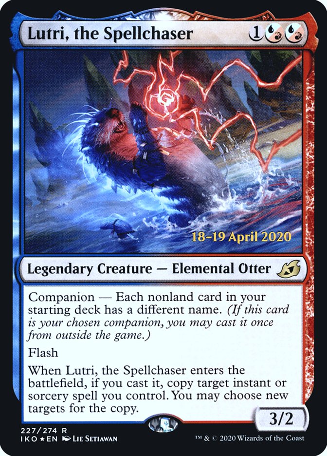 Lutri, the Spellchaser  [Ikoria: Lair of Behemoths Prerelease Promos] | Gaming Infinity