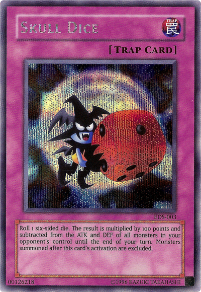 Skull Dice [EDS-003] Secret Rare | Gaming Infinity