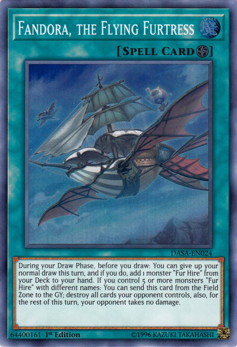 Fandora, the Flying Furtress [DASA-EN024] Super Rare | Gaming Infinity