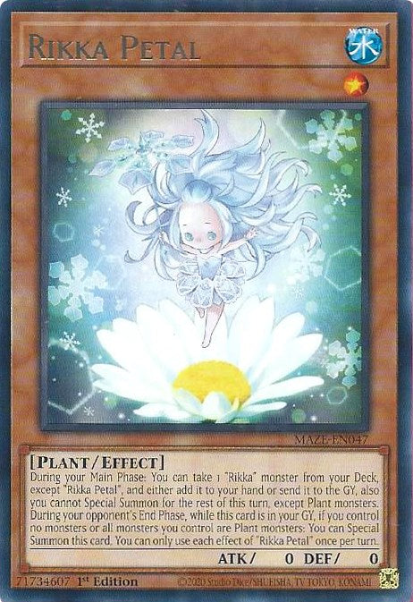 Rikka Petal [MAZE-EN047] Rare | Gaming Infinity