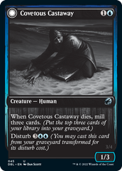 Covetous Castaway // Ghostly Castigator [Innistrad: Double Feature] | Gaming Infinity