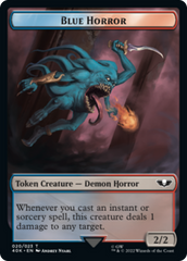 Spawn // Blue Horror (Surge Foil) [Universes Beyond: Warhammer 40,000 Tokens] | Gaming Infinity