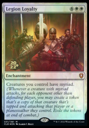 Legion Loyalty [Commander Legends: Battle for Baldur's Gate Prerelease Promos] | Gaming Infinity