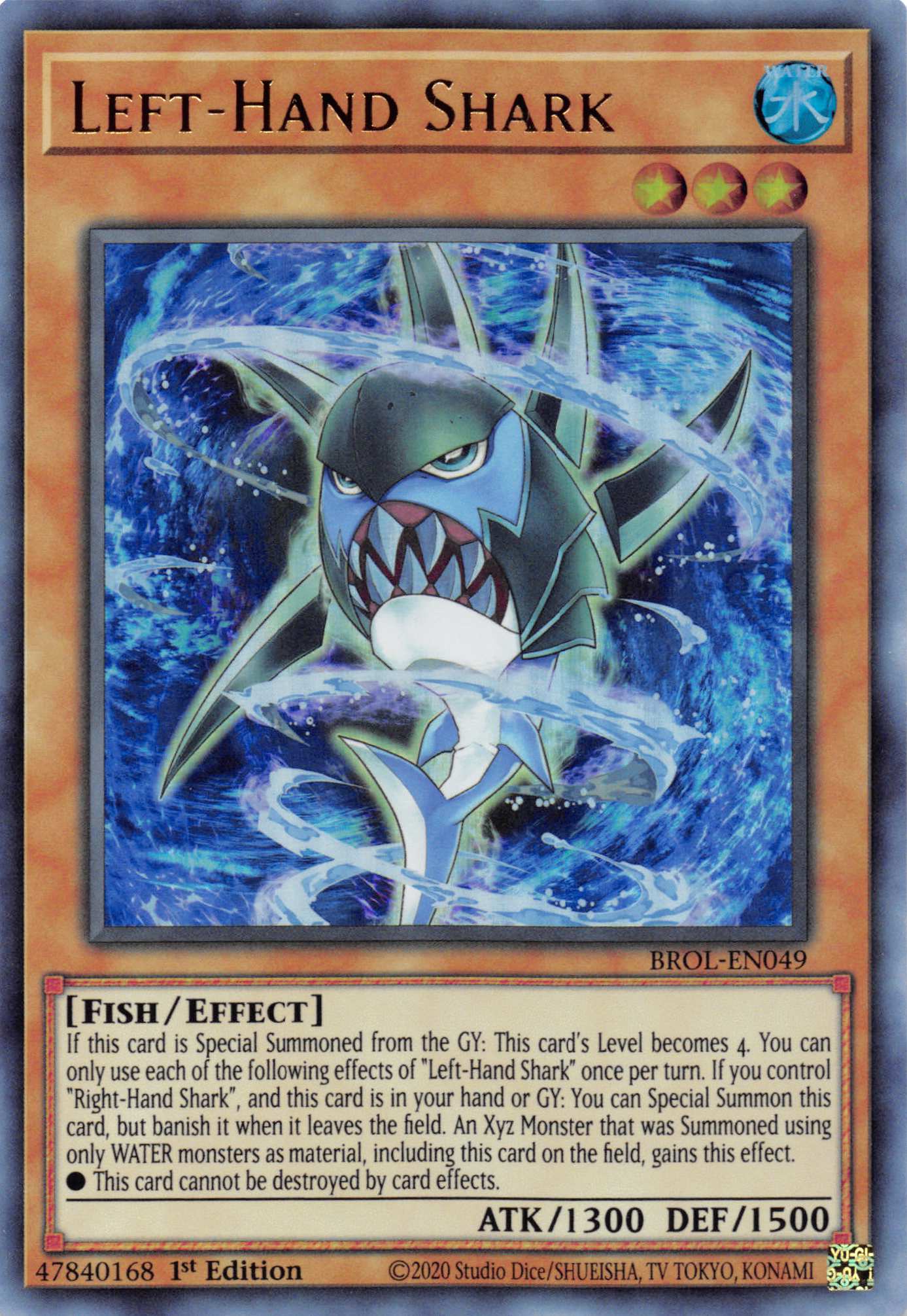 Left-Hand Shark [BROL-EN049] Ultra Rare | Gaming Infinity