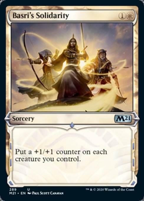 Basri's Solidarity (Showcase) [Core Set 2021] | Gaming Infinity