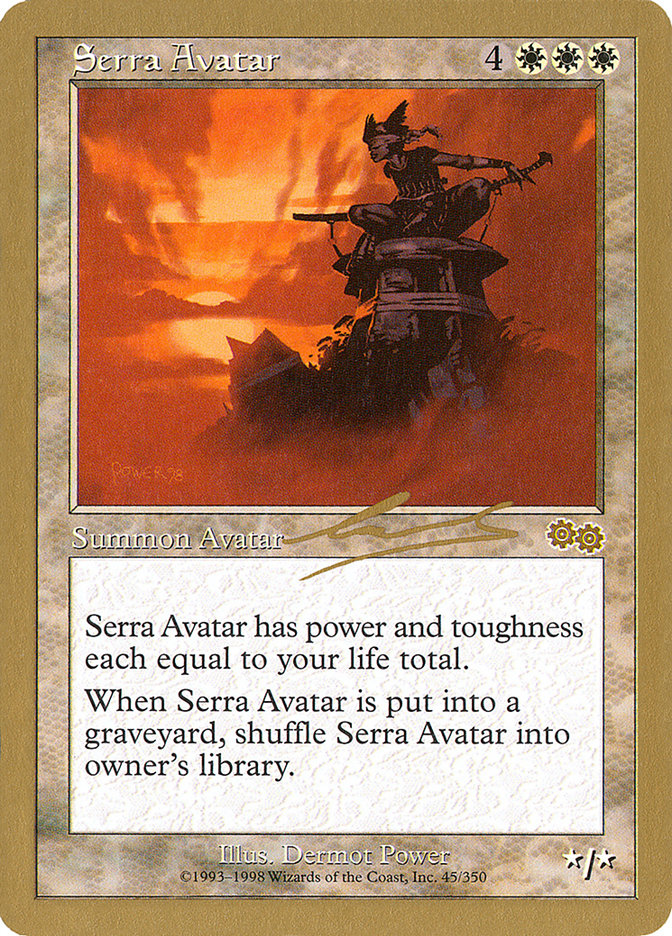 Serra Avatar (Nicolas Labarre) [World Championship Decks 2000] | Gaming Infinity