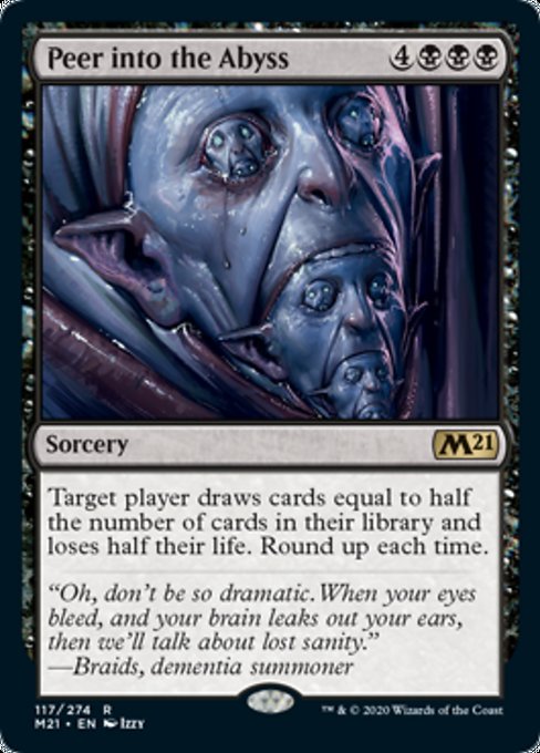 Peer Into the Abyss [Core Set 2021] | Gaming Infinity
