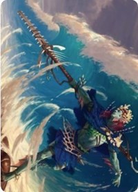 Tazeem Roilmage Art Card [Zendikar Rising Art Series] | Gaming Infinity