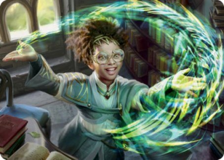 Eureka Moment Art Card [Strixhaven: School of Mages Art Series] | Gaming Infinity