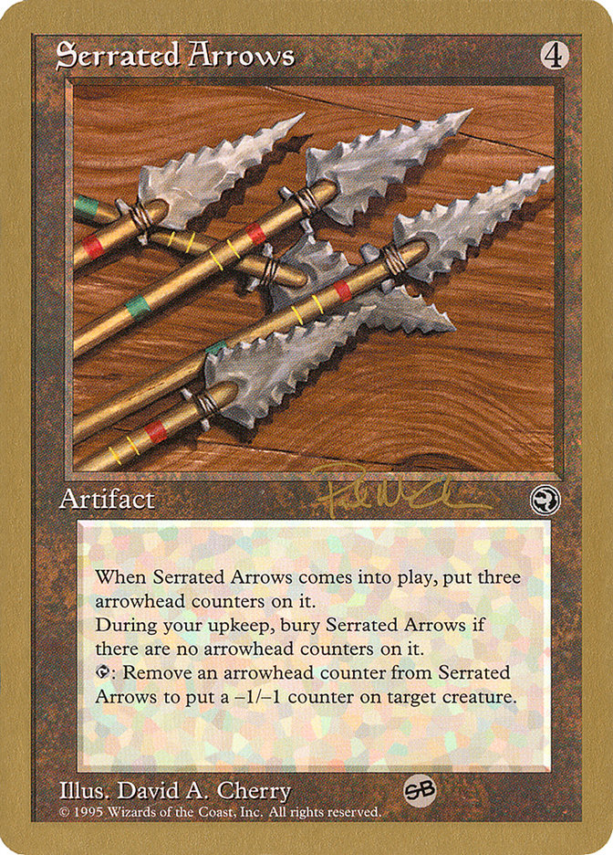 Serrated Arrows (Paul McCabe) (SB) [World Championship Decks 1997] | Gaming Infinity