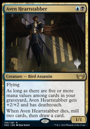 Aven Heartstabber (Promo Pack) [Streets of New Capenna Promos] | Gaming Infinity