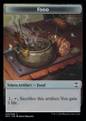 Food // Citizen Double-sided Token [Streets of New Capenna Commander Tokens] | Gaming Infinity