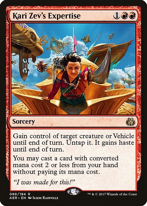 Kari Zev's Expertise [Aether Revolt] | Gaming Infinity
