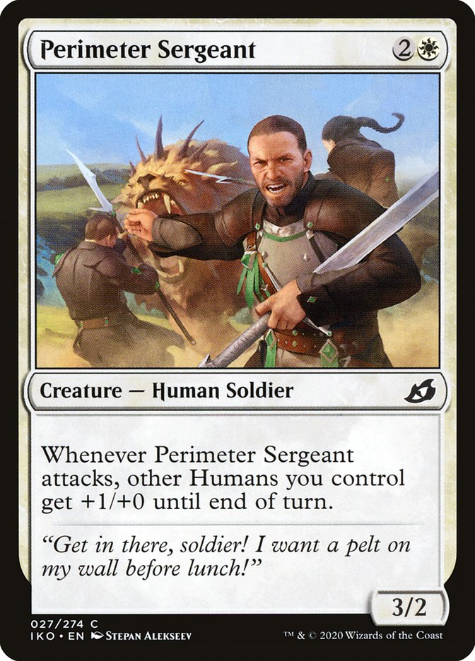 Perimeter Sergeant [Ikoria: Lair of Behemoths] | Gaming Infinity