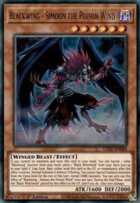 Blackwing - Simoon the Poison Wind [LDS2-EN040] Ultra Rare | Gaming Infinity