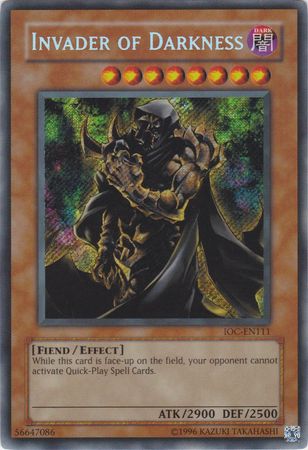 Invader of Darkness [IOC-EN111] Secret Rare | Gaming Infinity
