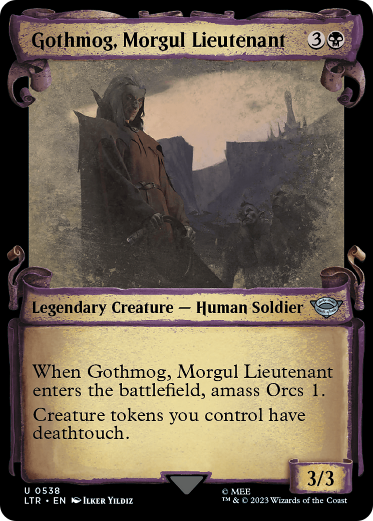 Gothmog, Morgul Lieutenant [The Lord of the Rings: Tales of Middle-Earth Showcase Scrolls] | Gaming Infinity