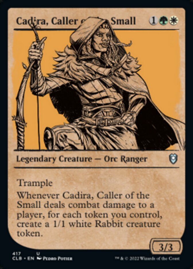 Cadira, Caller of the Small (Showcase) [Commander Legends: Battle for Baldur's Gate] | Gaming Infinity