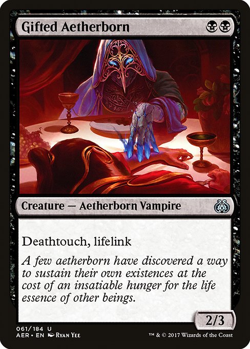 Gifted Aetherborn [Aether Revolt] | Gaming Infinity