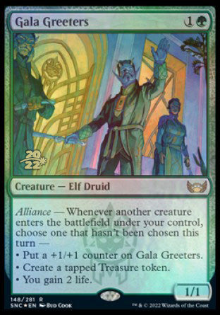Gala Greeters [Streets of New Capenna Prerelease Promos] | Gaming Infinity