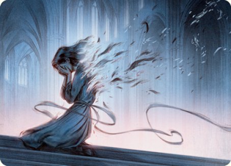 Fading Hope Art Card [Innistrad: Midnight Hunt Art Series] | Gaming Infinity