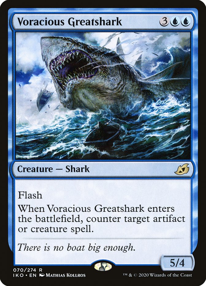 Voracious Greatshark [Ikoria: Lair of Behemoths] | Gaming Infinity