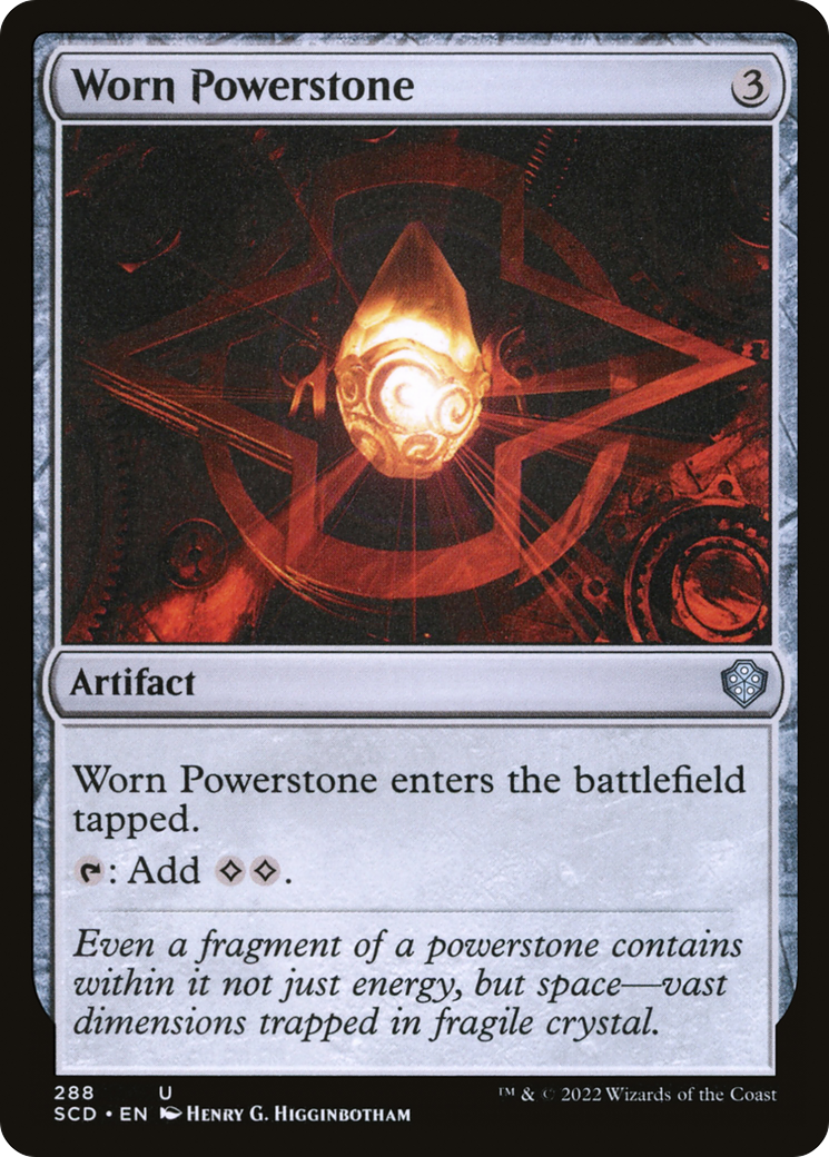 Worn Powerstone [Starter Commander Decks] | Gaming Infinity