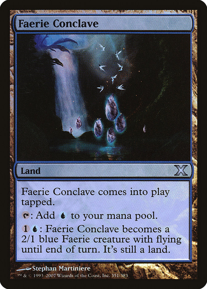 Faerie Conclave (Premium Foil) [Tenth Edition] | Gaming Infinity