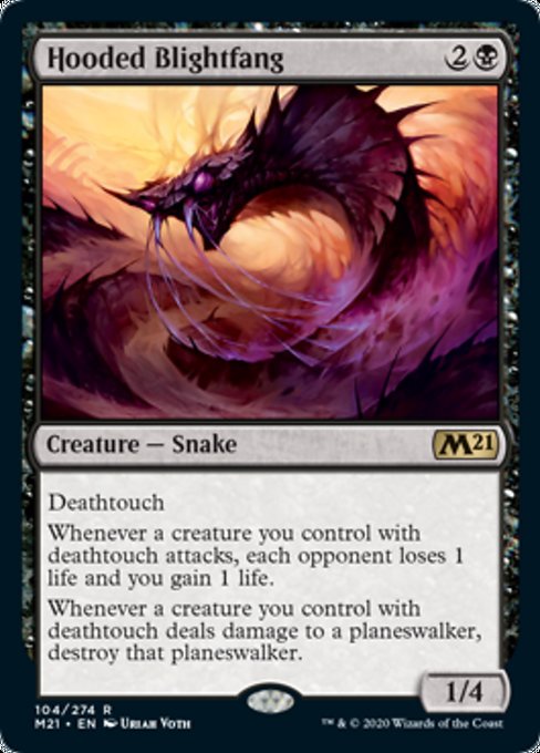 Hooded Blightfang [Core Set 2021] | Gaming Infinity