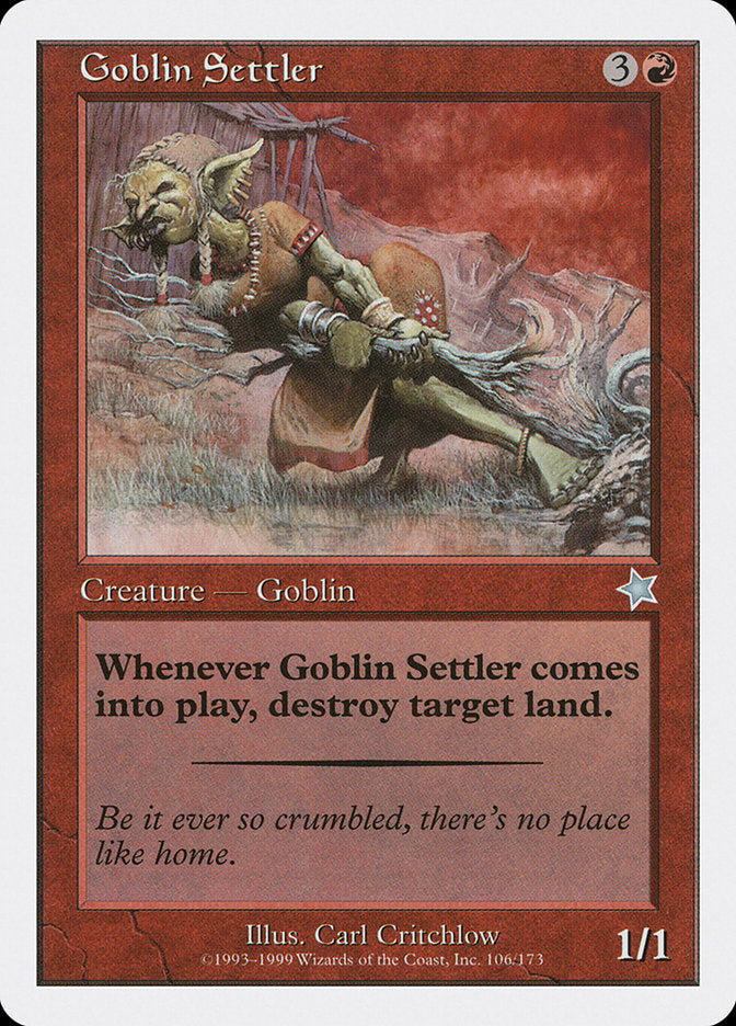 Goblin Settler [Starter 1999] | Gaming Infinity