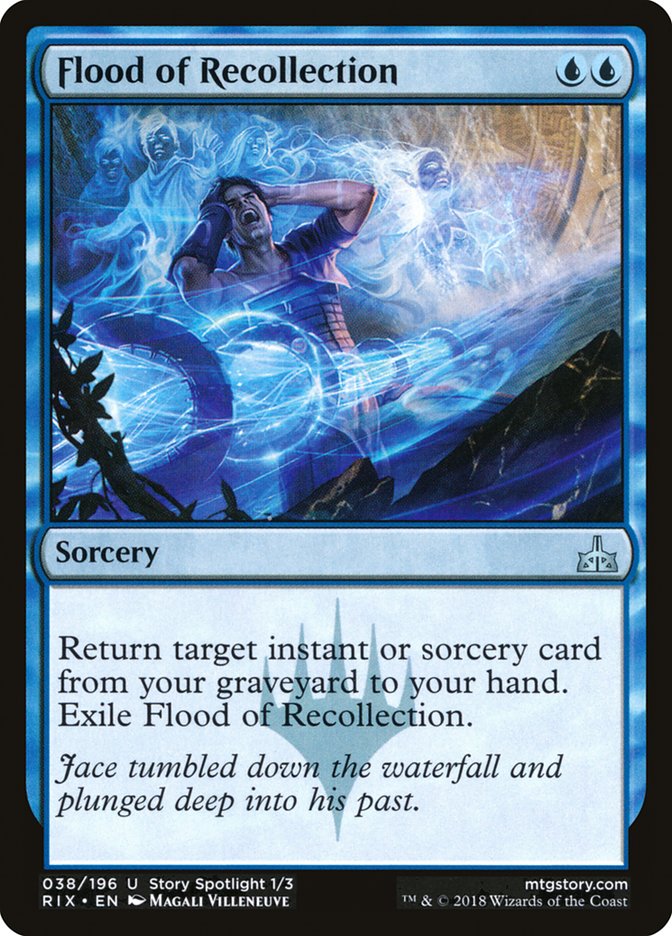 Flood of Recollection [Rivals of Ixalan] | Gaming Infinity