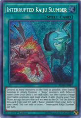 Interrupted Kaiju Slumber [BLHR-EN087] Secret Rare | Gaming Infinity