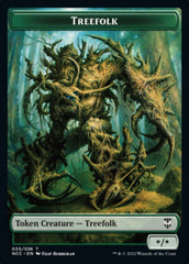 Treefolk // Spider Double-sided Token [Streets of New Capenna Commander Tokens] | Gaming Infinity