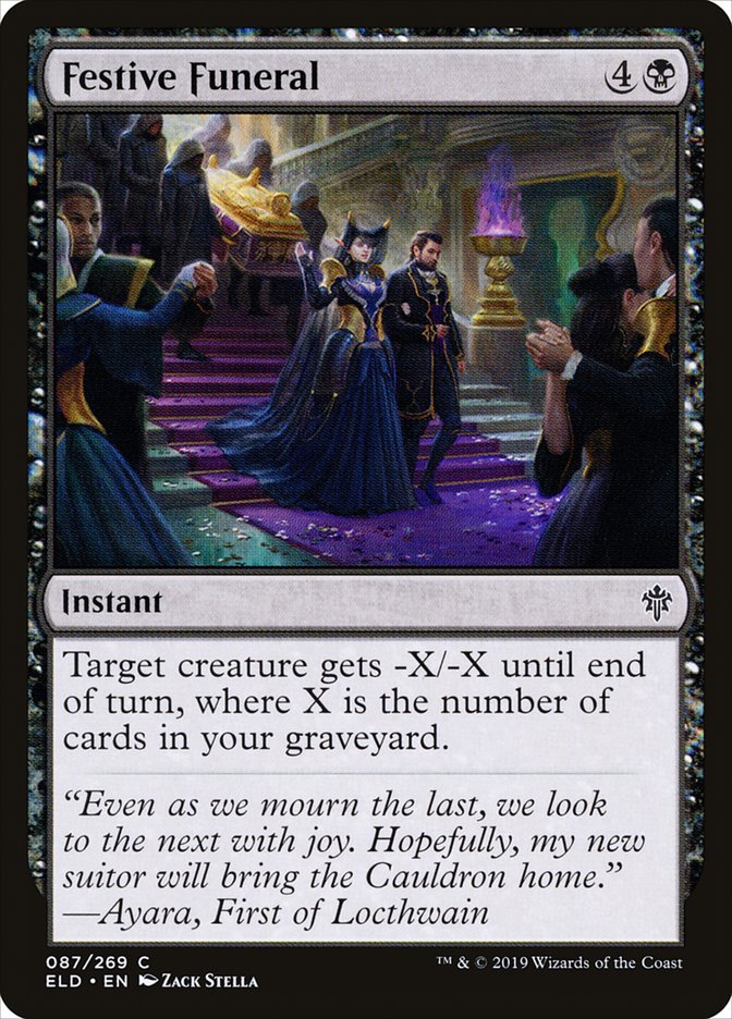 Festive Funeral [Throne of Eldraine] | Gaming Infinity