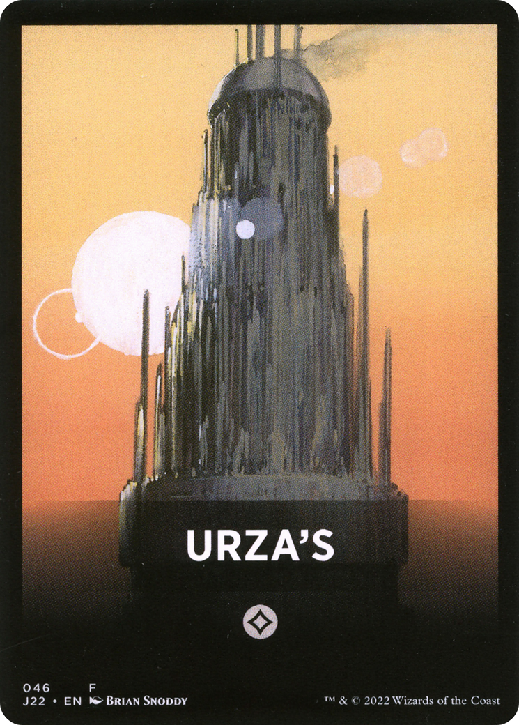 Urza's Theme Card [Jumpstart 2022 Front Cards] | Gaming Infinity