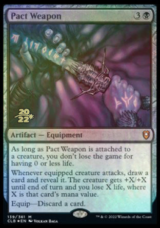 Pact Weapon [Commander Legends: Battle for Baldur's Gate Prerelease Promos] | Gaming Infinity