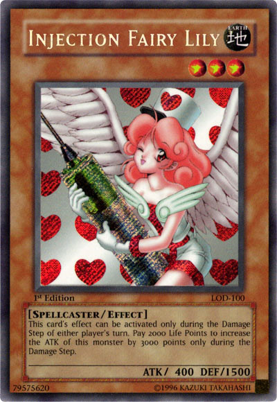 Injection Fairy Lily [LOD-100] Secret Rare | Gaming Infinity