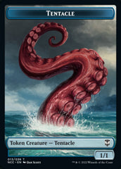 Tentacle // Champion of Wits Double-sided Token [Streets of New Capenna Commander Tokens] | Gaming Infinity