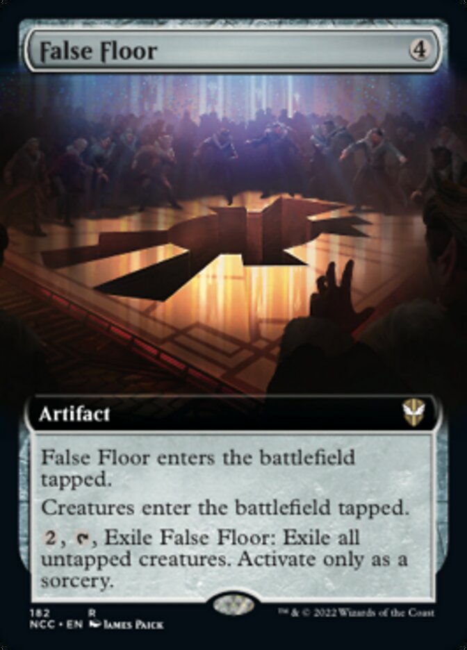 False Floor (Extended Art) [Streets of New Capenna Commander] | Gaming Infinity