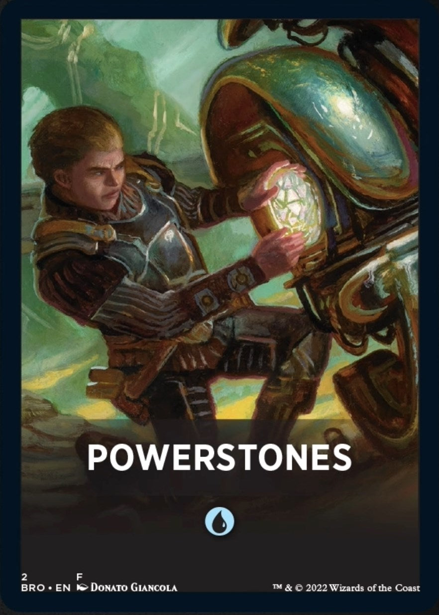 Powerstones Theme Card [The Brothers' War Tokens] | Gaming Infinity